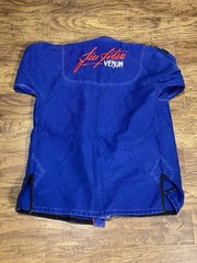 Venum BJJ GI Competitor Single Weave Blue Size A4 Adult Embroidered Patches