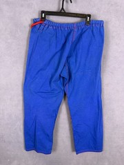 Jiu Jitsu Blue Breakpoint Pants Size A2 Drawstring No Belt EUC Gracie VI Levels
