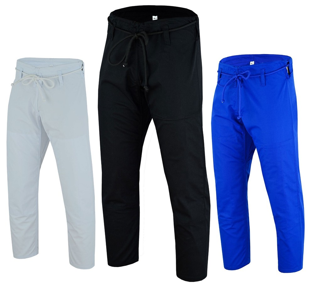 TRUESAGA – Regular Jiu Jitsu BJJ Pants – 100% Cotton Light Weight Unisex