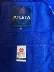 Gracie Barra AtletaGB V4 Womens Kimono – Blue – F2