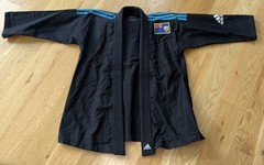 Adidas Black Gi Turks & Caicos Ju Jitsu Team