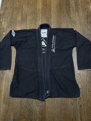 Maeda Red Label A2 Core Academy BJJ Kimono Jacket Top Black Brazilian Jiu-Jitsu