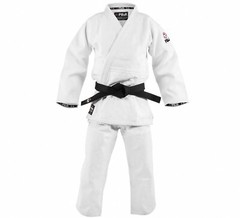 New Fuji Sports Mens Kids Womens Double Weave Judo Gi Kimono – White