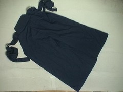 Japanese Kendo Iaido Gi Jacket Horse Riding Hakama Pants Navy Blue