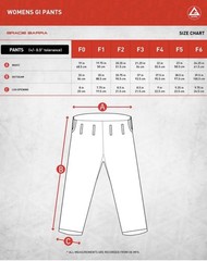 Gracie Barra Equipe Edition Pants Womens F4 White Ripstop Jiu Jitsu Kimono NWOT