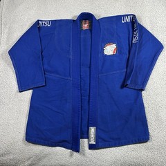 Jiu Jitsu Gi A2 Blue Training Breakpoint Grappling Martial Arts MMA Top No Belt