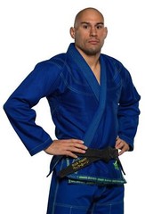 Fuji Suparaito Super Lightweight Mens Brazilian Jiu-Jitsu BJJ Gi – Blue w Green