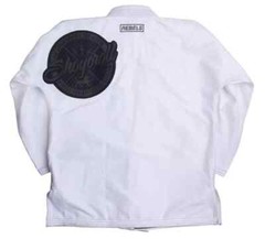 White Shoyoroll Black Patch Work BJJ Gi Jiu-jitsu Batch #51 Japan Competitor