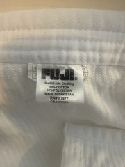 Fuji Men’s Single-Weave Judo Gi, Size 4