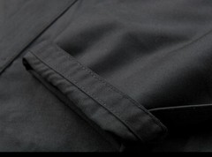 IAIDO narrow SLEEVE Black GI small sleeves Tetron jacket japanese kimono top gi