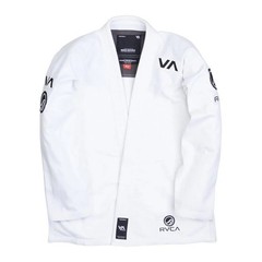 Shoyoroll batch 60 RVCA V2 BJJ White Kimono Jiu JITSU 450 GSM With Bag