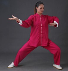 Linen Blend Kung Fu Tai Chi Clothing Martial Arts Clothes Taijiquan Wushu