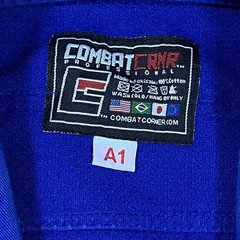 Combat Corner CRNA Eco Series V3.0 Full Uniform Set Size A1 Blue BJJ GI