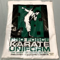 NEW Sz 4 Awma ProForce Karate Gi Uniform Light Weight Cotton White Martial Arts