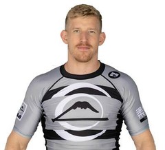 Fuji Vision MMA BJJ Jiu Jitsu ShortSleeve ShortSleeve SS Rashguard – Grey