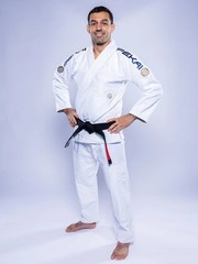 New Fuji Sports Sekai 3.0 „World” Mens Brazilian Jiu-Jitsu BJJ Gi – White/Navy B