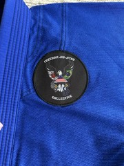 Jiu Jitsu Jacket No Belt Or Pants Royal Blue Size M4 Used Good Condition,