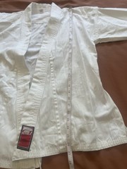 GTMA White Martial Arts Jacket | 3/160cm
