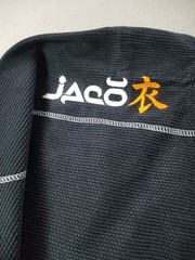 Jaco Jiu Jitsu Hybrid Performance Gi Jacket BJJ JIU JITSU Black A1 Embroidered