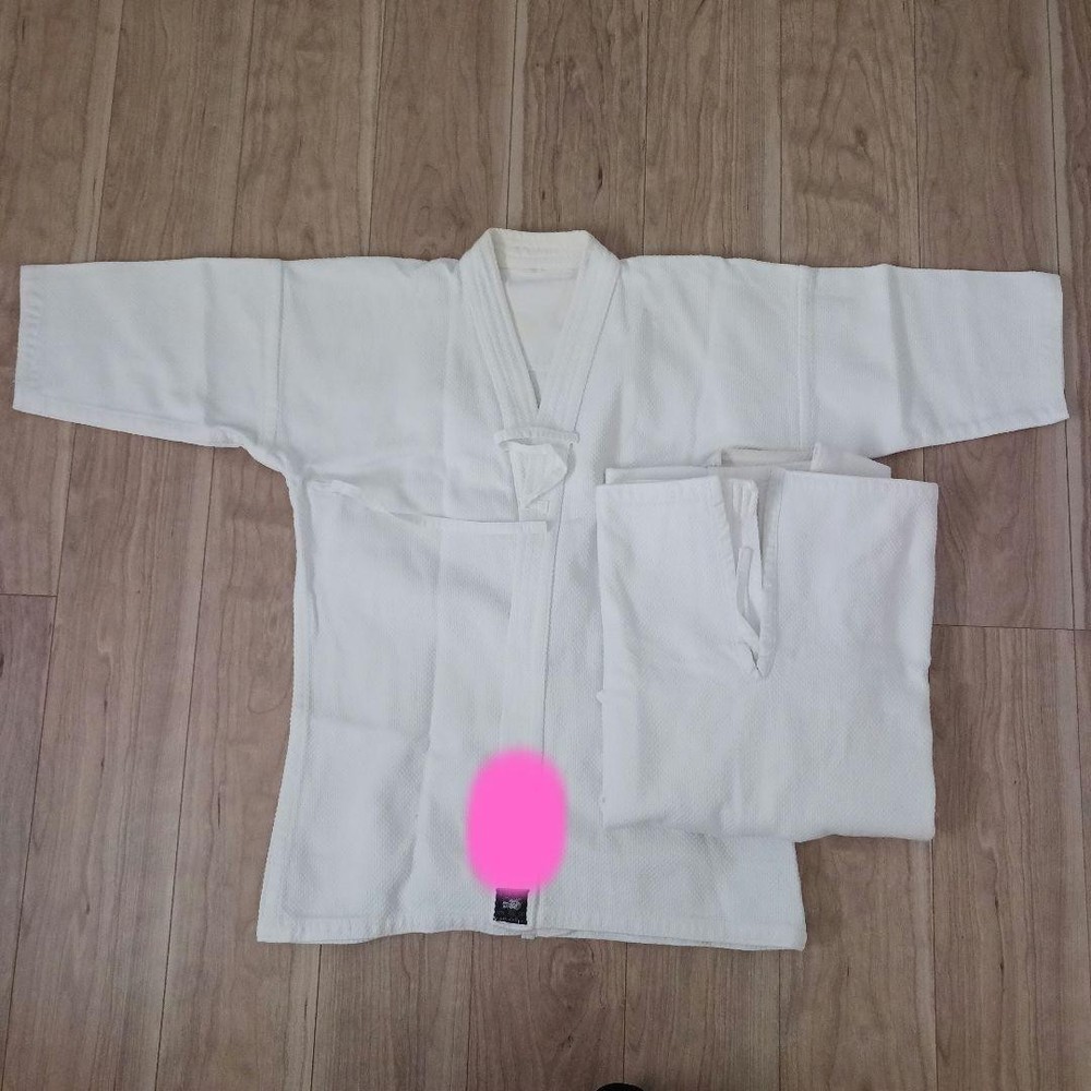 Japanese Kendo Gi Jacket Uniform White 2 Pieces Set Martial Arts
