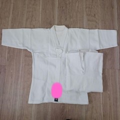Japanese Kendo Gi Jacket Uniform White 2 Pieces Set Martial Arts