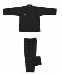 PROSPECS Open Taekwondo Uniform Black Sports Training Dobok Jacket Pants NWT