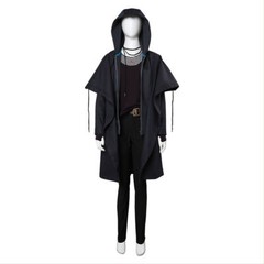 Teen Titans Rachel Roth Raven Cosplay Costume Outfit Hooded Jacket Cloak’