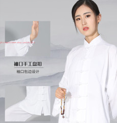 Tai Chi Uniform Kung Fu Martial Arts Suit Wing Chun Wushu Outfit Cotton Clothes