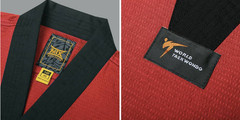 MOOTO MTX Slate Red Taekwondo Dobok Color Uniform WT Approved Performance