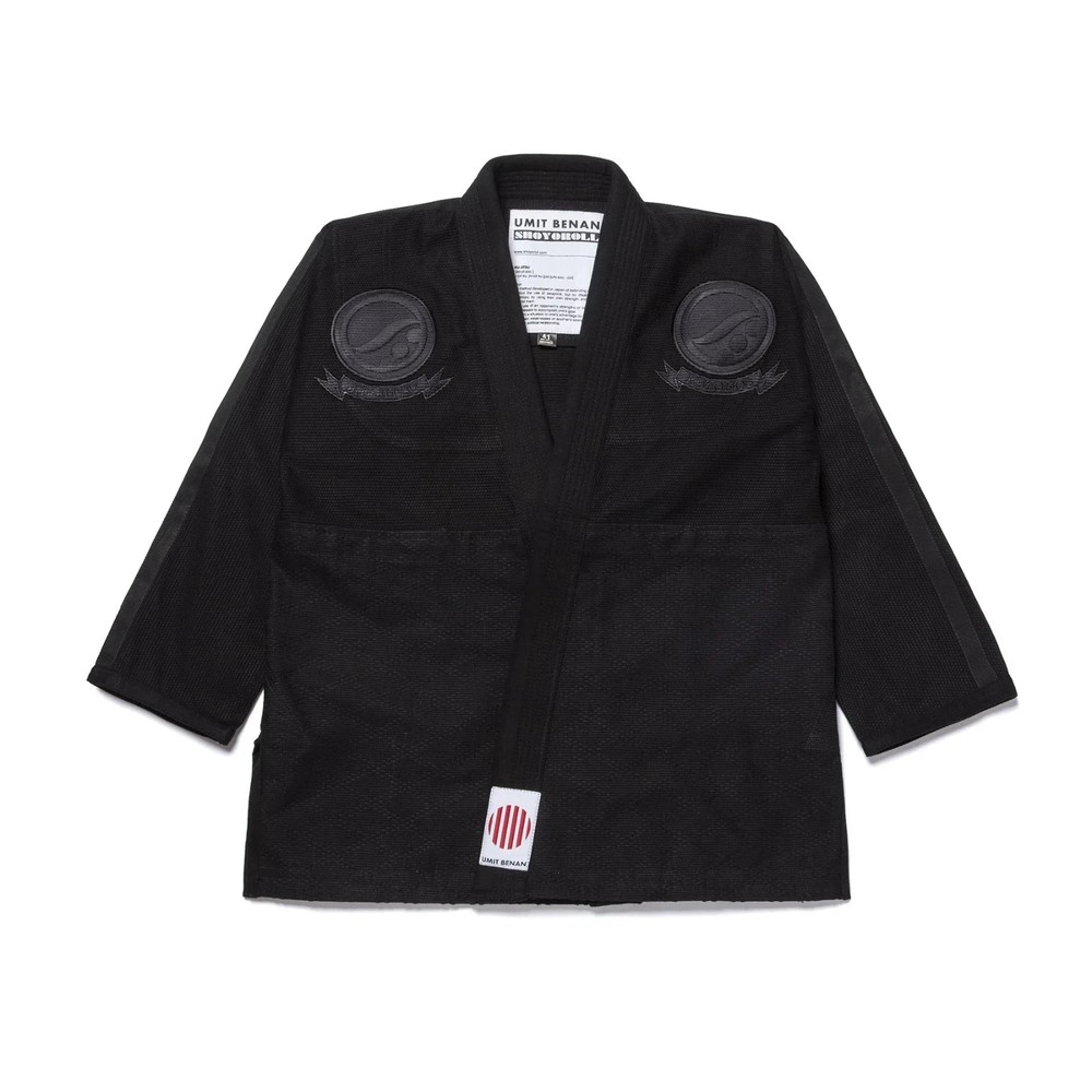 Shoyoroll x Umit Benan V1 BJJ Gi Black – Batch 107 Jiu Jitsu 450 GSM With Bag