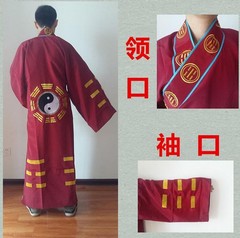 New Wudang Taoist Robe Wushu Kung Fu Tai Chi Morning exercise Uniform with Hat