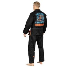 Fuji Lightweight Valiant Strength Edition Mens Brazilian Gi Jiu-Jitsu BJJ Black