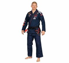 Fuji Suparaito Lightweight Mens Brazilian Jiu-Jitsu BJJ Gi XTR Edition Navy Blue