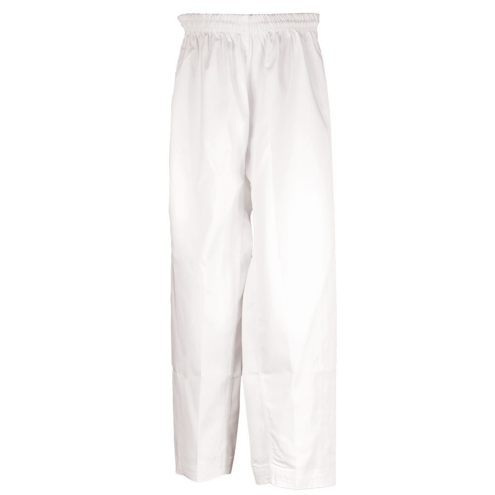 Tiger Claw Martial Arts Pants Poly/cotton (White, 0) Apparel
