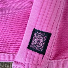 Elite Sports Pink BJJ Gi Jacket Womens Size F0 Martial Arts Jiu Jitsu Kimono