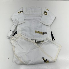 Fuji Tanto White Embroidered IBJJF Competition BJJ Kids Size C0 (7-8) NEW