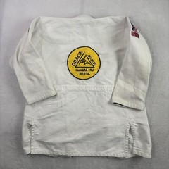 FUJI USA Gracie Jiu-Jitsu Gear GI White Kimono Men’s Size 2