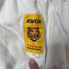 Taekwondo White Tiger Suit Womens Karate Shirt Size 00 Pants Size 2
