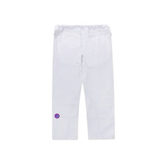 Custom White BJJ Gi 450 GSM Pearl Weave Jacket 10 oz Ripstop Pants Brazilian