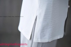 Women’s Cotton Linen Shirts +Pants Tai Chi Sets Blouse Arts Kung Fu Su Uniforms