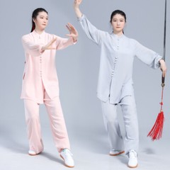 Summer Tai Chi Clothes Wushu Clothing Kung Fu Dress Martial Art Uniform Flowy