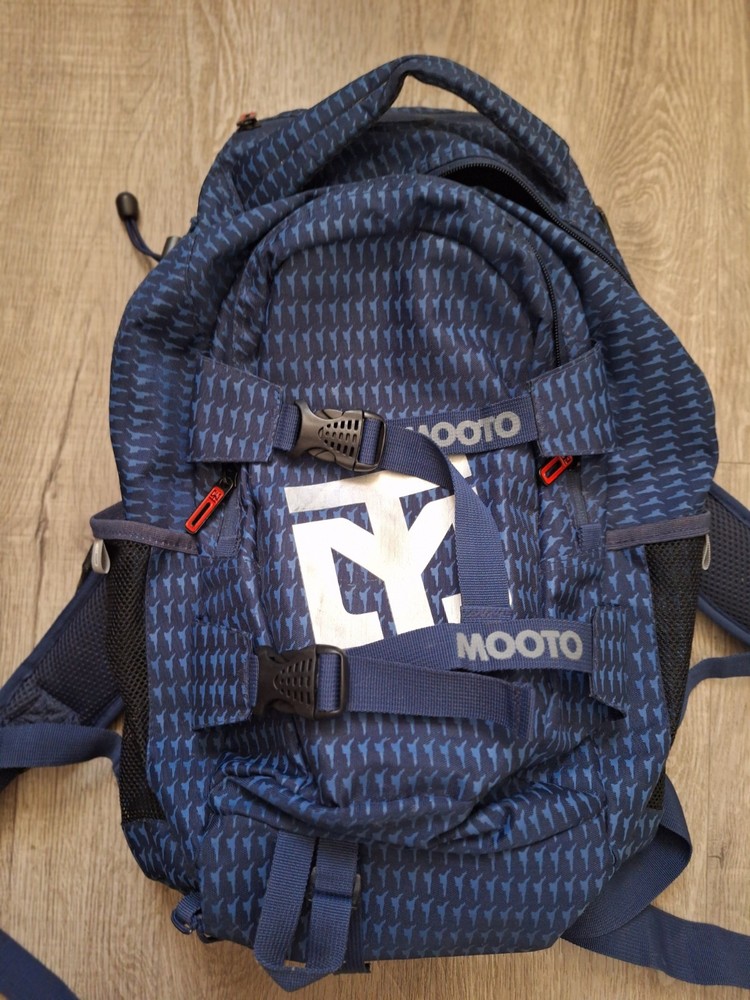 MOOTO 540 Taekwondo Backpack Blue/Dark Blue. Great Condition
