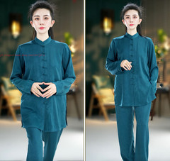 Women Men’s Tai Chi Kung Fu Suit Morning Exercise martial arts Wing Chun Uniform
