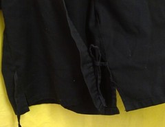 Century Martial Art Jacket Size 00 Child 4 Black Ties Embroidered Tiger & Dragon