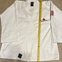 Gladiator by ProForce Kickstart Kids Martial Arts Karate Gi Uniform White Size 5
