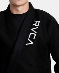 Shoyoroll RVCA X Black BRAZILIAN JIU JITSU UNIFORM 450 GSM Kimono With Bag