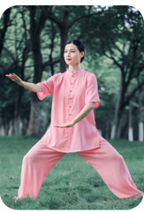 Kun Master Summer Kung Fu Dress Martial Art Uniform Tai Chi Clothes Wushu
