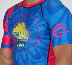Fuji Illusion Flex Lite MMA BJJ Jiu Jitsu ShortSleeve SS Rash Guard Rashguard