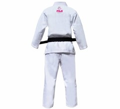 Fuji Womens Women Blossom Brazilian Jiu Jitsu Gi Jiu-Jitsu BJJ – White w Pink