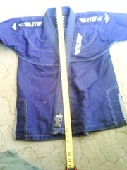 Elite Sports Gi Martial Arts jacket size A2 Navy Blue